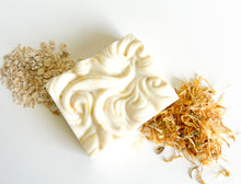 Load image into Gallery viewer, Calendula Oatmeal Eczema Sea Moss Bar